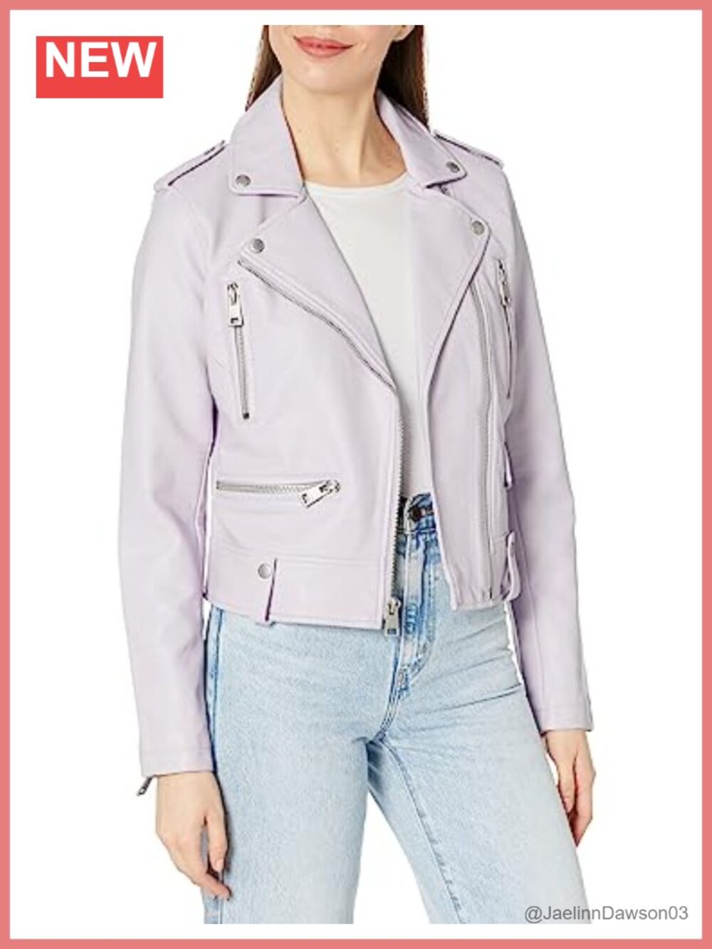 Faux Leather Motorcycle Jacket Asymmetrical Zip Snap Lapels